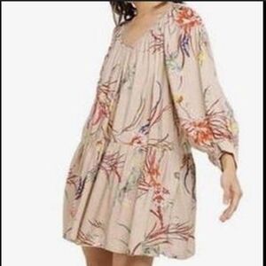 H & M Oversize Long Sleeve Dress Size Small